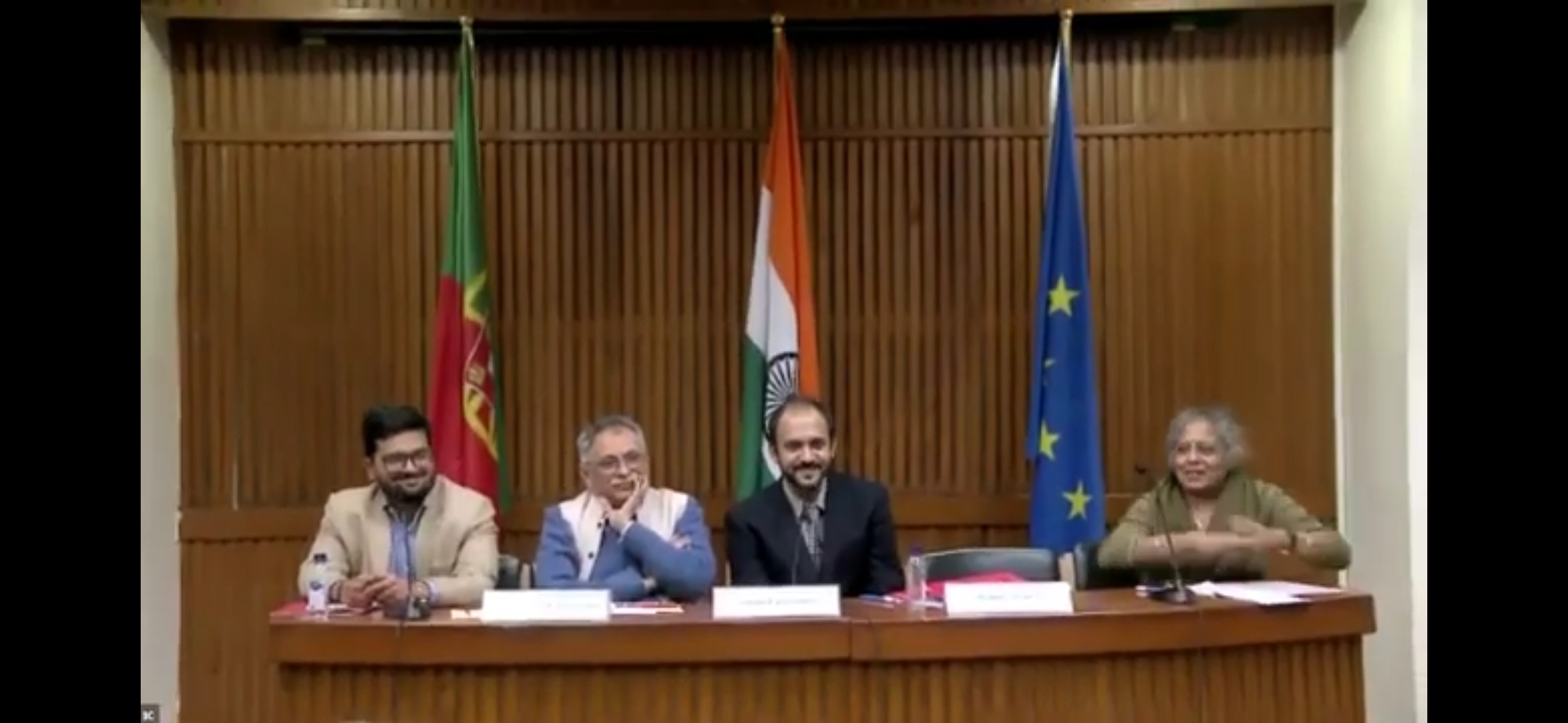 Lecturing at Indo–Portuguese Conference | IIC Annexe